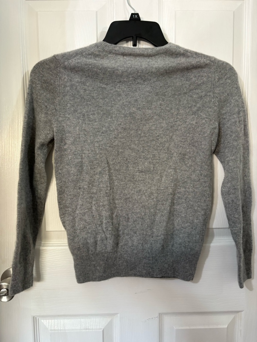 Quince Heather Gray Crewneck cashmere Sweater